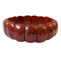 Pulseira Pedra Especial Jaspe Red Facetada