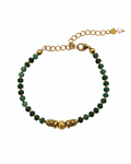 Pulseira jade verde com fundo branco - características originais