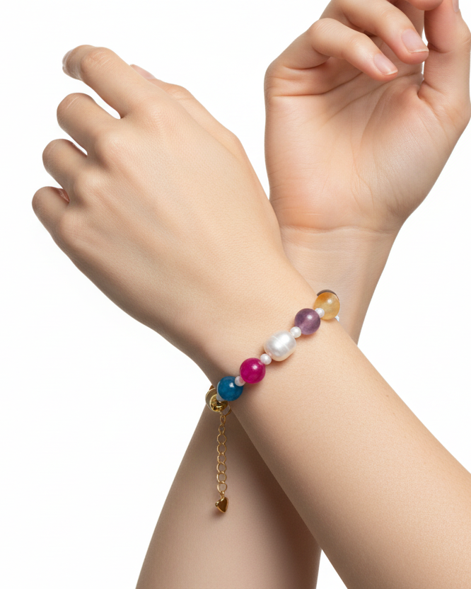 Pulseira Marina em modelo - disposição original